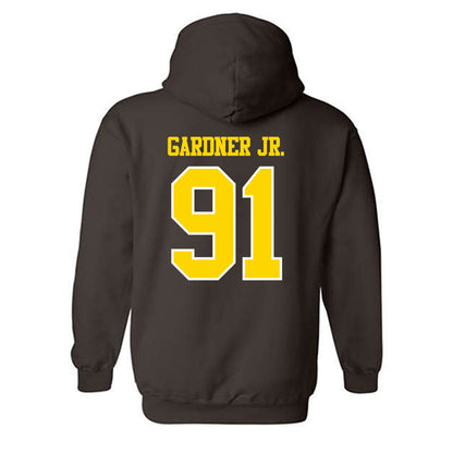 Western Michigan - NCAA Football : Scoop Gardner Jr. - Classic Shersey Hooded Sweatshirt-1
