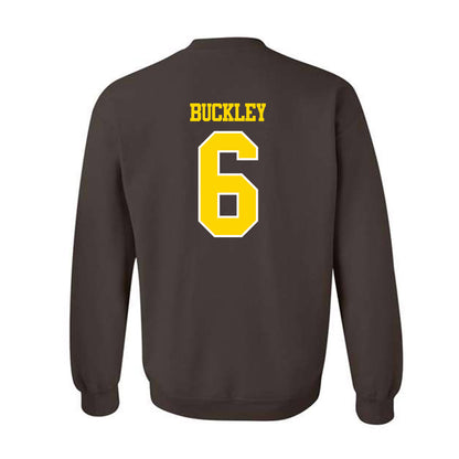 Western Michigan - NCAA Football : Jalen Buckley - Classic Shersey Crewneck Sweatshirt-1