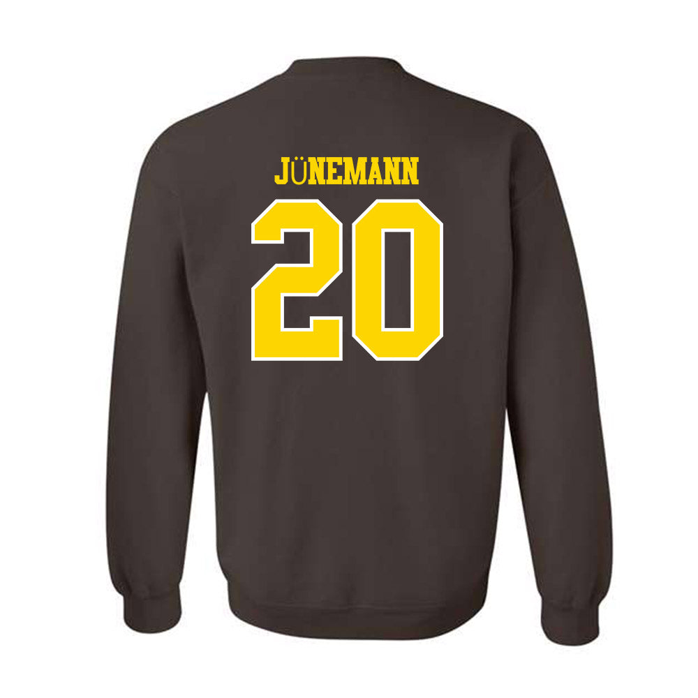 Western Michigan - NCAA Men's Basketball : Janis Jünemann - Classic Shersey Crewneck Sweatshirt-1