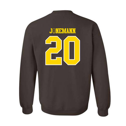 Western Michigan - NCAA Men's Basketball : Janis Jünemann - Classic Shersey Crewneck Sweatshirt-1