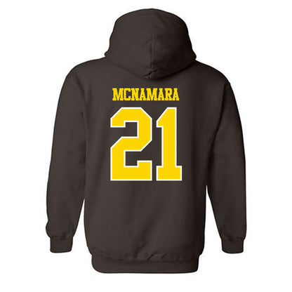 Western Michigan - NCAA Men's Ice Hockey : Luke McNamara - Classic Shersey Hooded Sweatshirt-1