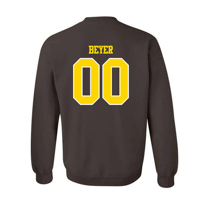 Western Michigan - NCAA Baseball : Mitchell Beyer - Classic Shersey Crewneck Sweatshirt-1
