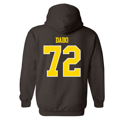 Western Michigan - NCAA Football : Gavin Dabo - Classic Shersey Hooded Sweatshirt-1
