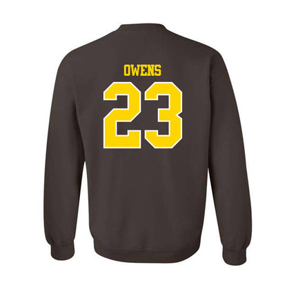 Western Michigan - NCAA Football : Tahj Owens - Classic Shersey Crewneck Sweatshirt-1