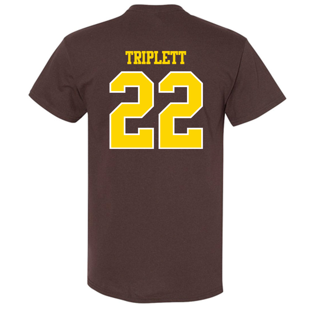 Western Michigan - NCAA Football : Donovan Triplett - Classic Shersey T-Shirt-1