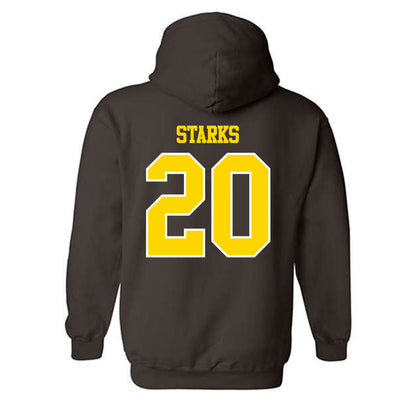 Western Michigan - NCAA Women's Basketball : Kailey Starks - Classic Shersey Hooded Sweatshirt-1