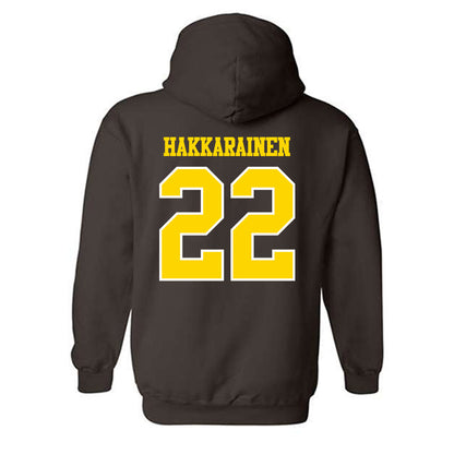 Western Michigan - NCAA Men's Ice Hockey : Iiro Hakkarainen - Classic Shersey Hooded Sweatshirt-1