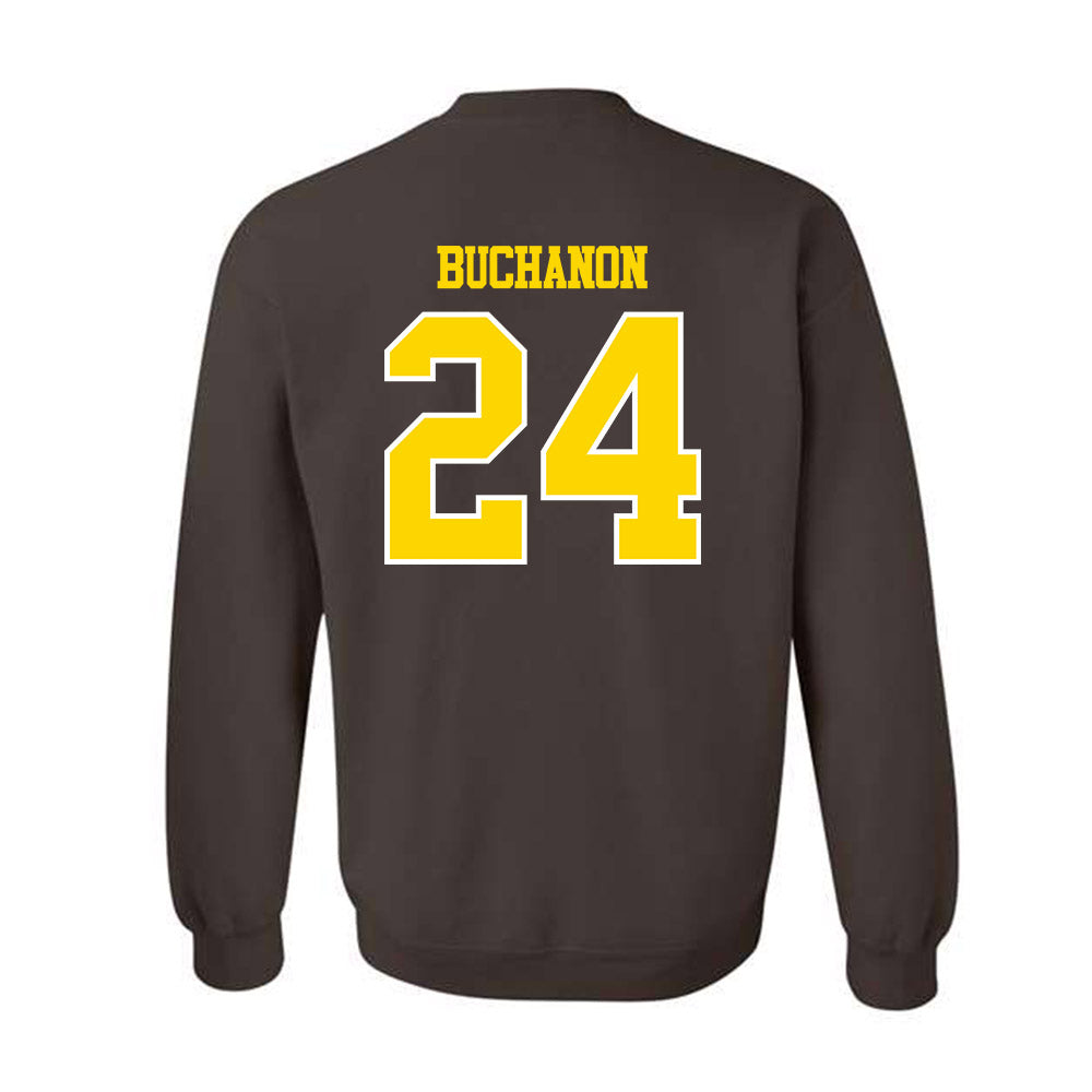 Western Michigan - NCAA Women's Basketball : Kaylyn Buchanon - Classic Shersey Crewneck Sweatshirt-1