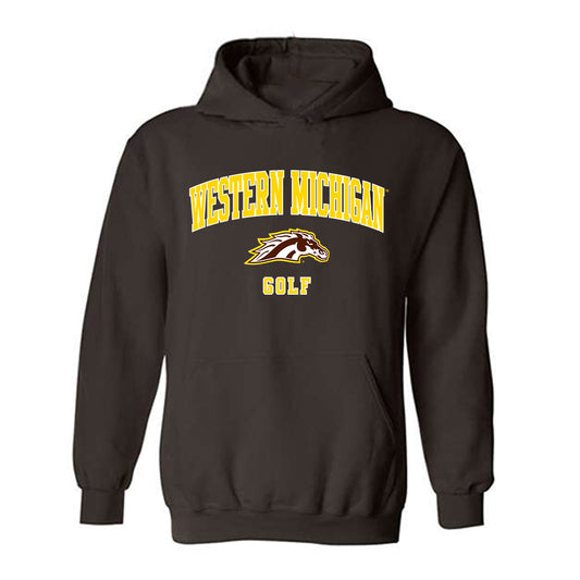 Western Michigan - NCAA Women's Golf : Megha Vallabhaneni - Classic Shersey Hooded Sweatshirt-0