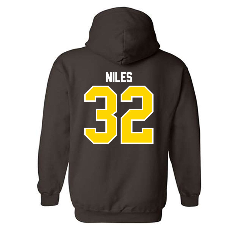 Western Michigan - NCAA Softball : Analeez Niles - Classic Shersey Hooded Sweatshirt-1