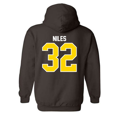 Western Michigan - NCAA Softball : Analeez Niles - Classic Shersey Hooded Sweatshirt-1