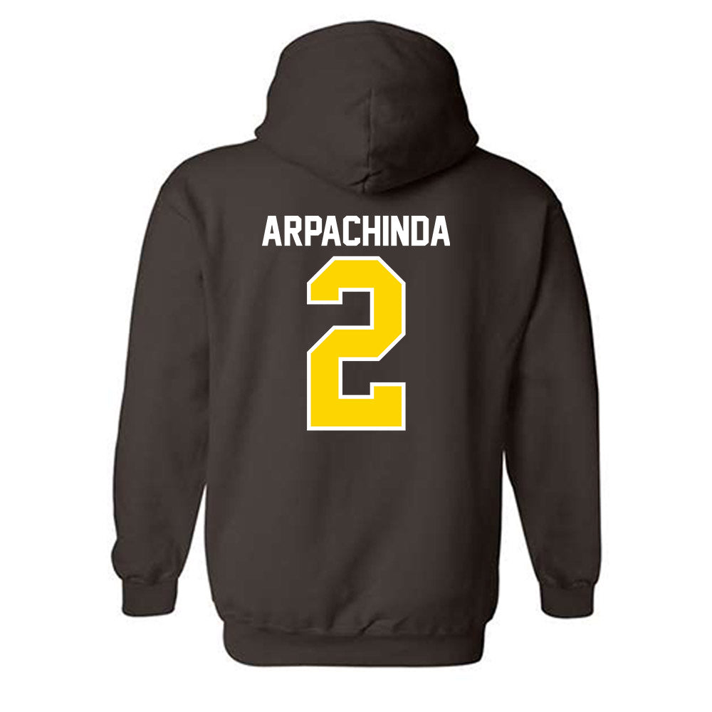 Western Michigan - NCAA Men's Soccer : Braxton Arpachinda - Classic Shersey Hooded Sweatshirt-1