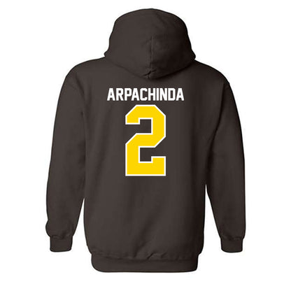 Western Michigan - NCAA Men's Soccer : Braxton Arpachinda - Classic Shersey Hooded Sweatshirt-1