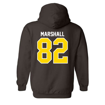 Western Michigan - NCAA Football : Terence Marshall - Classic Shersey Hooded Sweatshirt-1