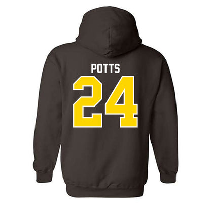 Western Michigan - NCAA Softball : Hannah Potts - Classic Shersey Hooded Sweatshirt-1