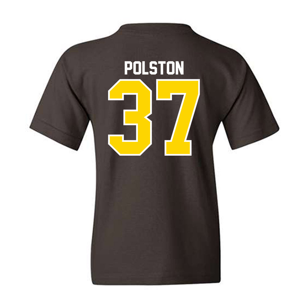Western Michigan - NCAA Men's Ice Hockey : Michael Polston - Classic Shersey Youth T-Shirt-1