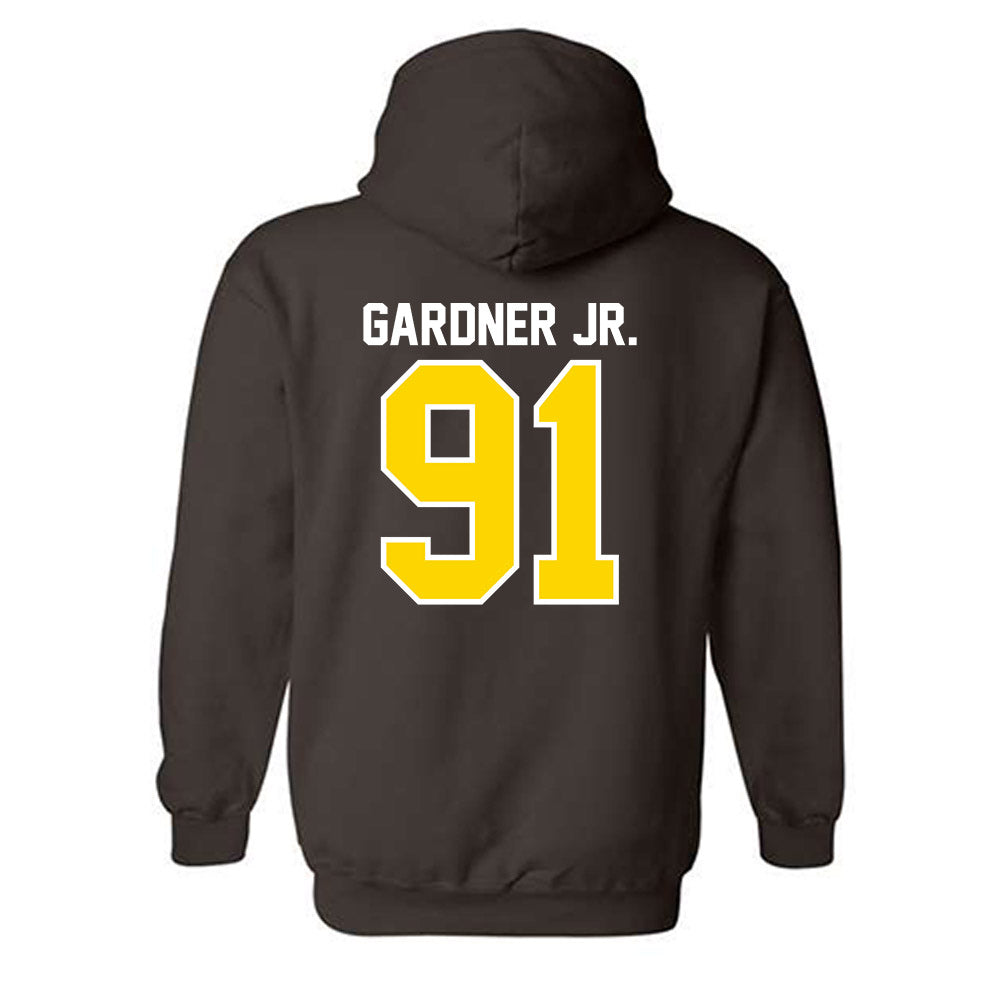 Western Michigan - NCAA Football : Scoop Gardner Jr. - Classic Shersey Hooded Sweatshirt-1