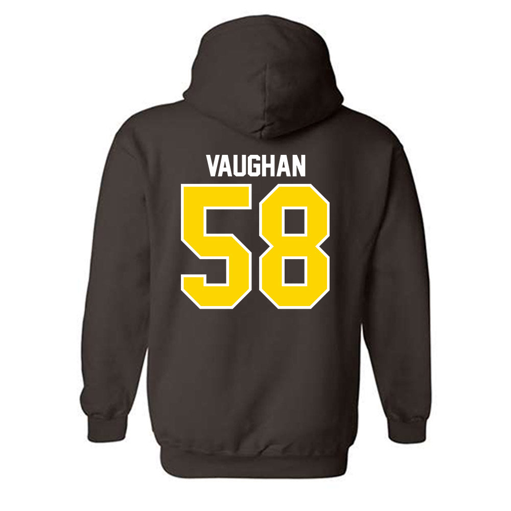 Western Michigan - NCAA Football : Liam Vaughan - Classic Shersey Hooded Sweatshirt-1