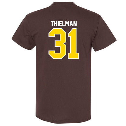 Western Michigan - NCAA Baseball : Avery Thielman - Classic Shersey T-Shirt-1
