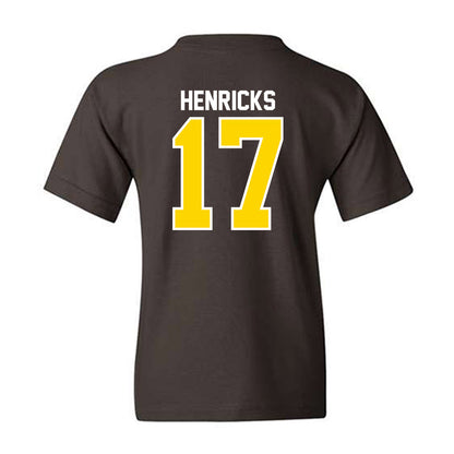 Western Michigan - NCAA Men's Ice Hockey : Ty Henricks - Classic Shersey Youth T-Shirt-1