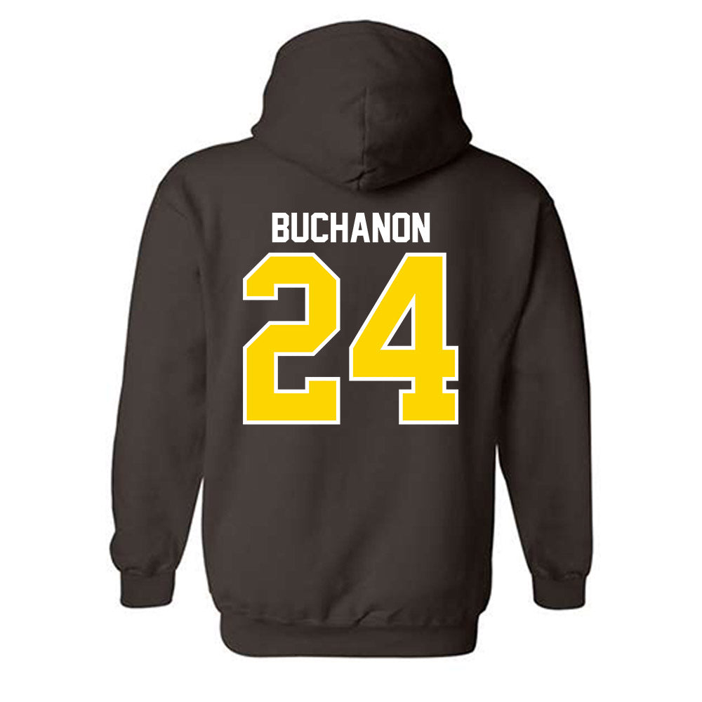 Western Michigan - NCAA Women's Basketball : Kaylyn Buchanon - Classic Shersey Hooded Sweatshirt-1
