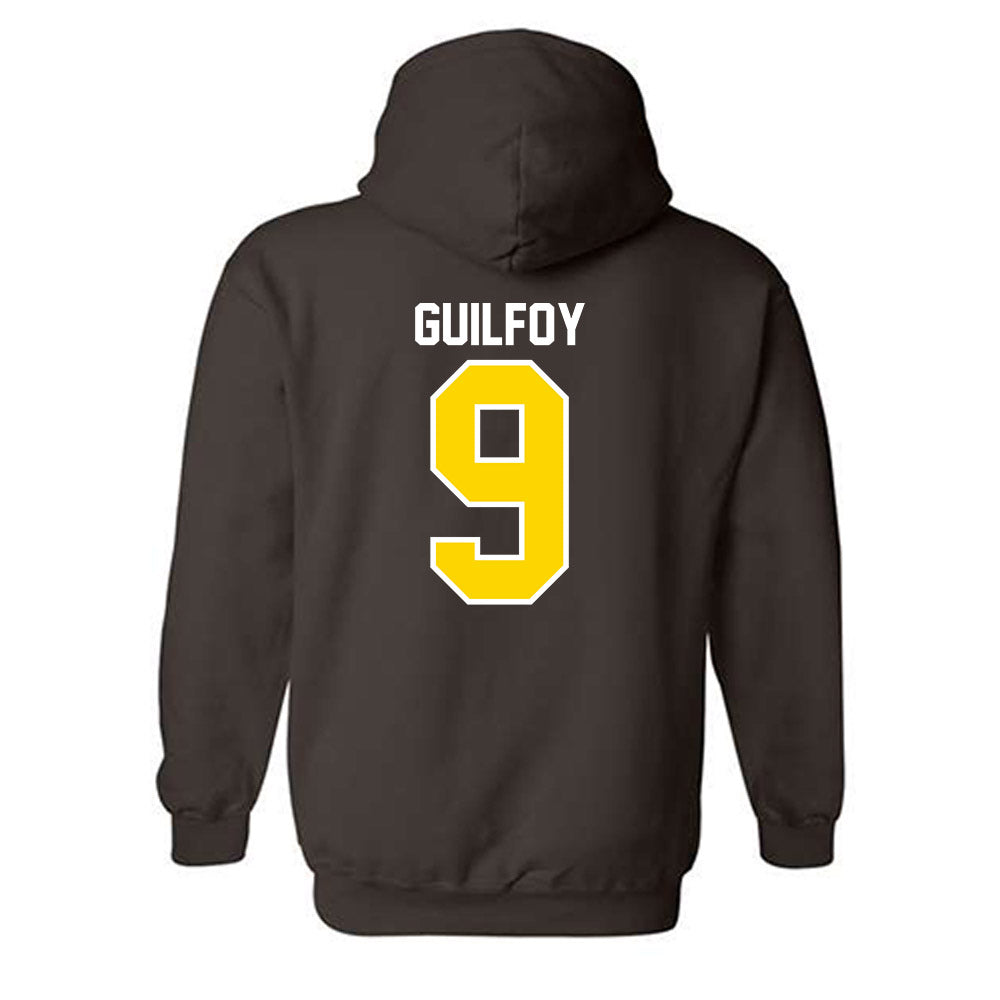 Western Michigan - NCAA Women's Volleyball : Ellla Guilfoy - Classic Shersey Hooded Sweatshirt-1