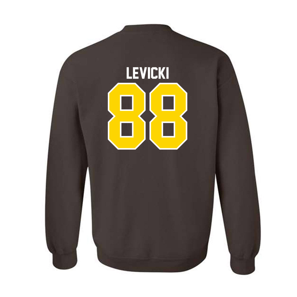 Western Michigan - NCAA Football : Nate Levicki - Classic Shersey Crewneck Sweatshirt-1