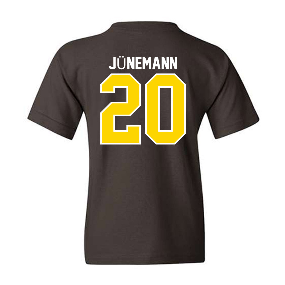 Western Michigan - NCAA Men's Basketball : Janis Jünemann - Classic Shersey Youth T-Shirt-1