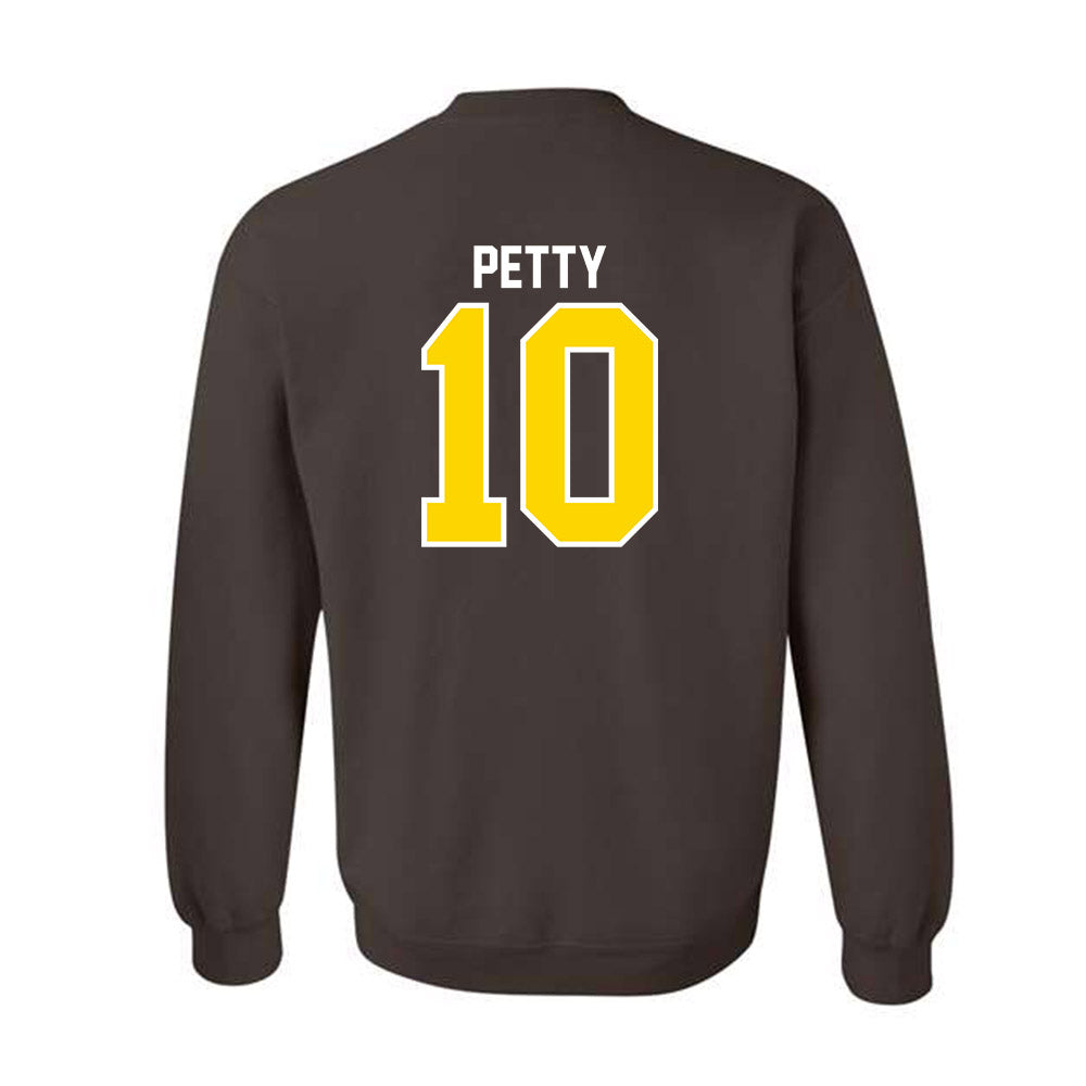 Western Michigan - NCAA Football : Trey Petty - Classic Shersey Crewneck Sweatshirt-1