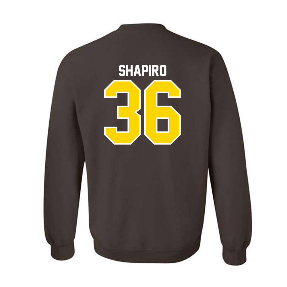 Western Michigan - NCAA Baseball : Evan Shapiro - Classic Shersey Crewneck Sweatshirt-1