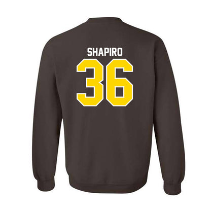 Western Michigan - NCAA Baseball : Evan Shapiro - Classic Shersey Crewneck Sweatshirt-1