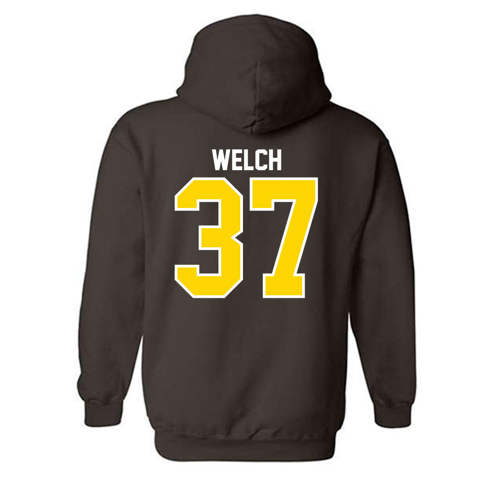 Western Michigan - NCAA Football : Gabe Welch - Classic Shersey Hooded Sweatshirt-1