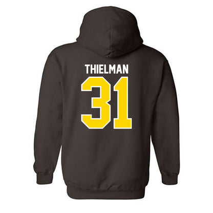 Western Michigan - NCAA Baseball : Avery Thielman - Classic Shersey Hooded Sweatshirt-1