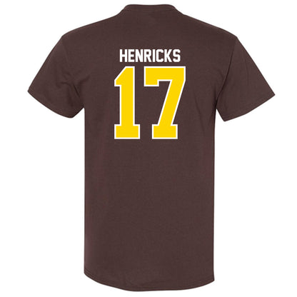 Western Michigan - NCAA Men's Ice Hockey : Ty Henricks - Classic Shersey T-Shirt-1