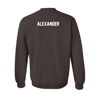 Western Michigan - NCAA Football : Blair Alexander - Classic Shersey Crewneck Sweatshirt-1