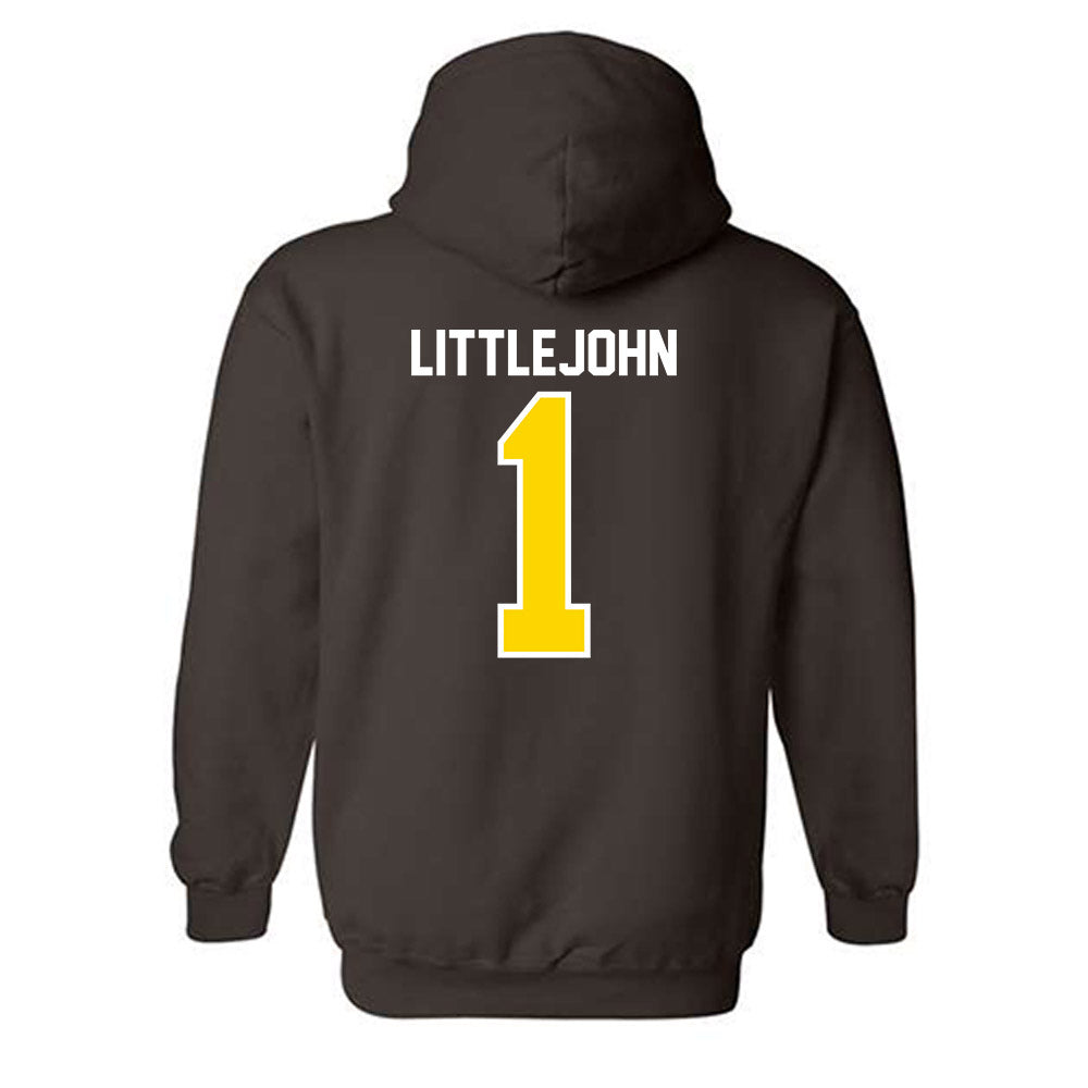 Western Michigan - NCAA Football : Emazon Littlejohn - Classic Shersey Hooded Sweatshirt-1