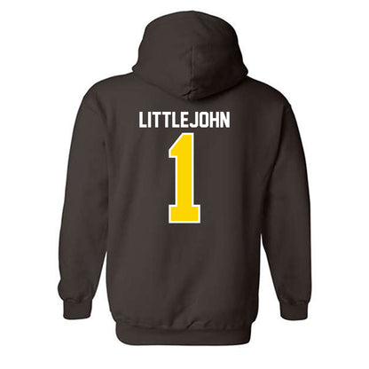 Western Michigan - NCAA Football : Emazon Littlejohn - Classic Shersey Hooded Sweatshirt-1