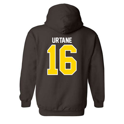 Western Michigan - NCAA Women's Basketball : Adelina Urtane - Classic Shersey Hooded Sweatshirt-1