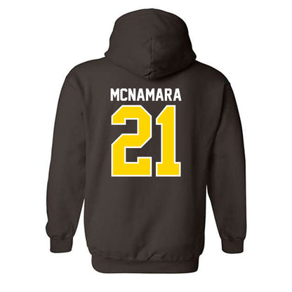 Western Michigan - NCAA Men's Ice Hockey : Luke McNamara - Classic Shersey Hooded Sweatshirt-1