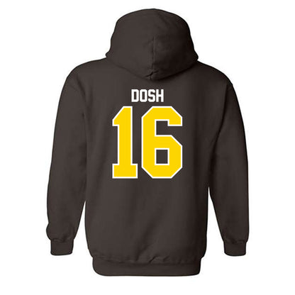 Western Michigan - NCAA Football : Jaxson Dosh - Classic Shersey Hooded Sweatshirt-1