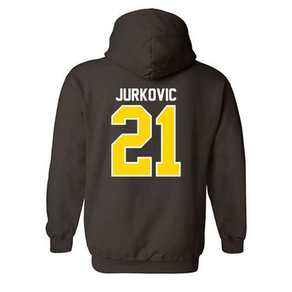 Western Michigan - NCAA Women's Volleyball : Mia Jurkovic - Classic Shersey Hooded Sweatshirt-1