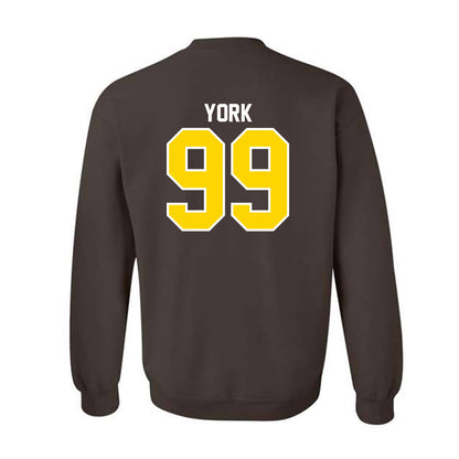 Western Michigan - NCAA Baseball : Chris York - Classic Shersey Crewneck Sweatshirt-1