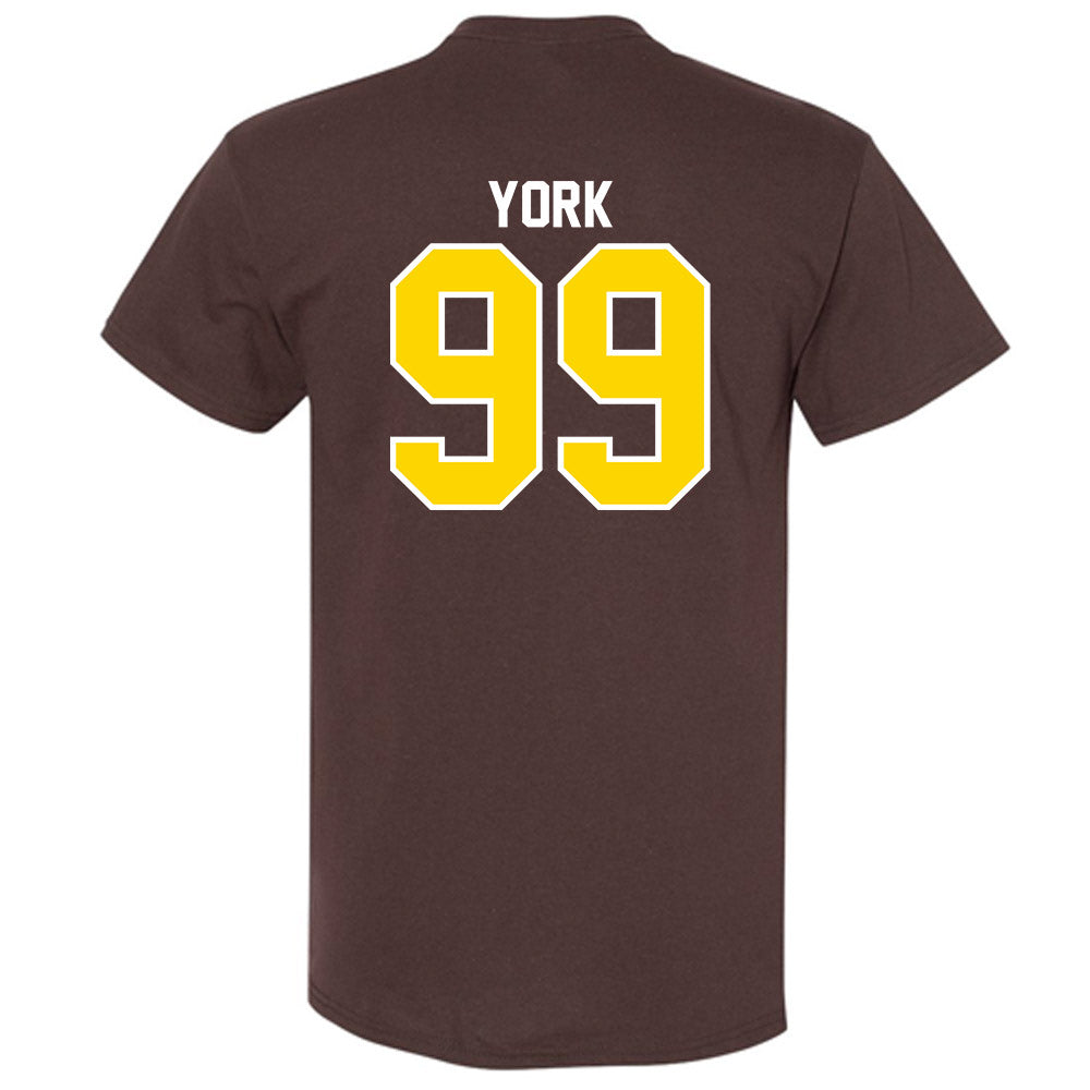Western Michigan - NCAA Baseball : Chris York - Classic Shersey T-Shirt-1