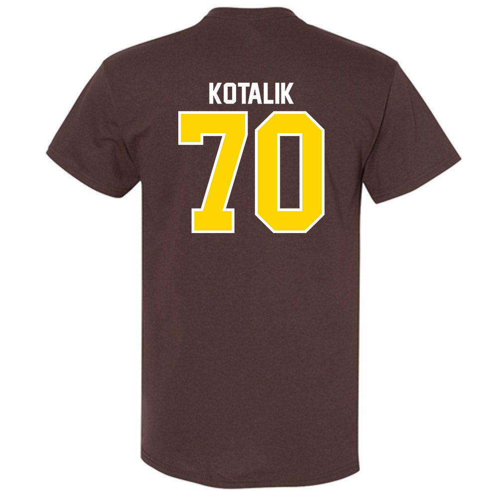 Western Michigan - NCAA Football : KJ Kotalik - Classic Shersey T-Shirt-1