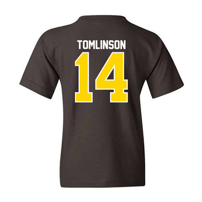 Western Michigan - NCAA Baseball : Ty Tomlinson - Classic Shersey Youth T-Shirt-1
