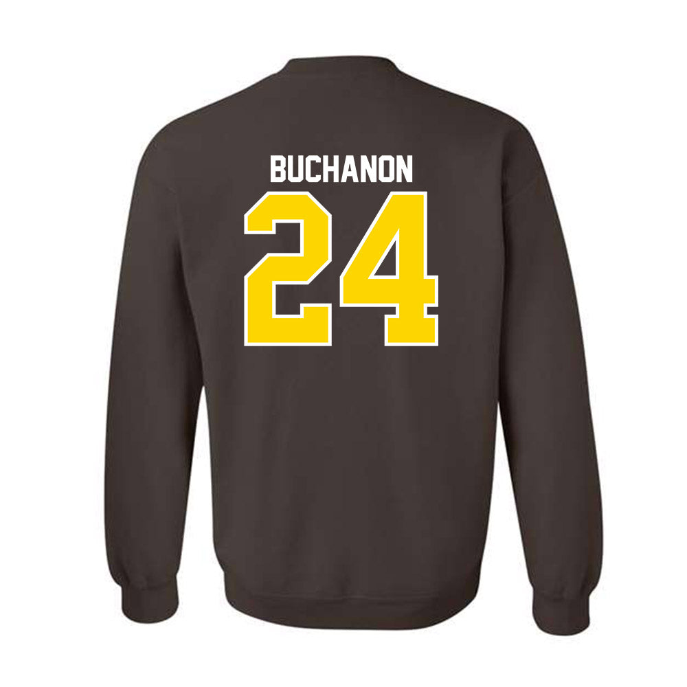 Western Michigan - NCAA Women's Basketball : Kaylyn Buchanon - Classic Shersey Crewneck Sweatshirt-1