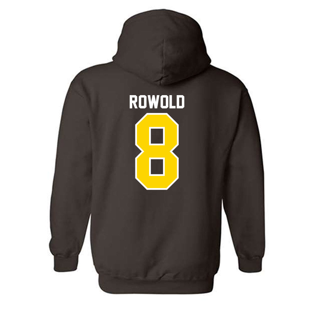 Western Michigan - NCAA Baseball : Jacob Rowold - Classic Shersey Hooded Sweatshirt-1