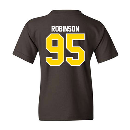 Western Michigan - NCAA Football : DeShawn Robinson - Classic Shersey Youth T-Shirt-1