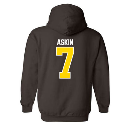 Western Michigan - NCAA Women's Volleyball : Ella Askin - Classic Shersey Hooded Sweatshirt-1