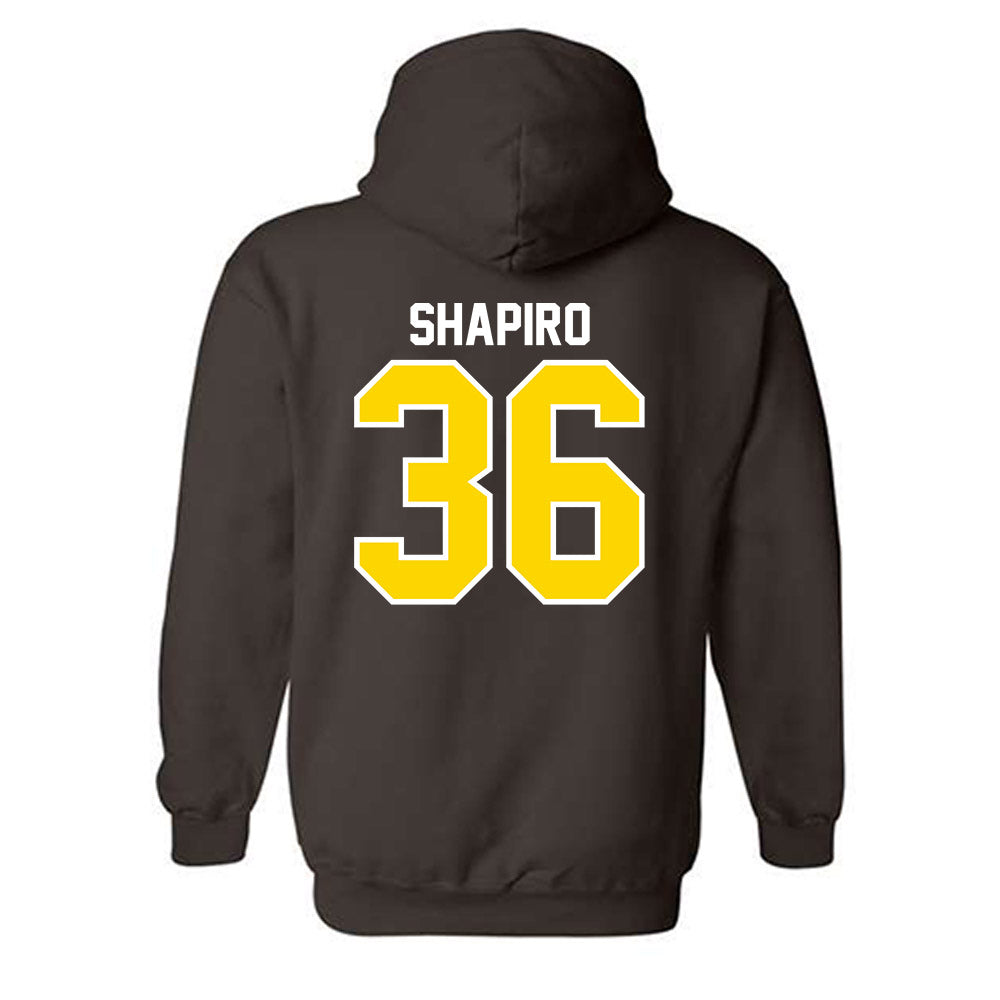Western Michigan - NCAA Baseball : Evan Shapiro - Classic Shersey Hooded Sweatshirt-1